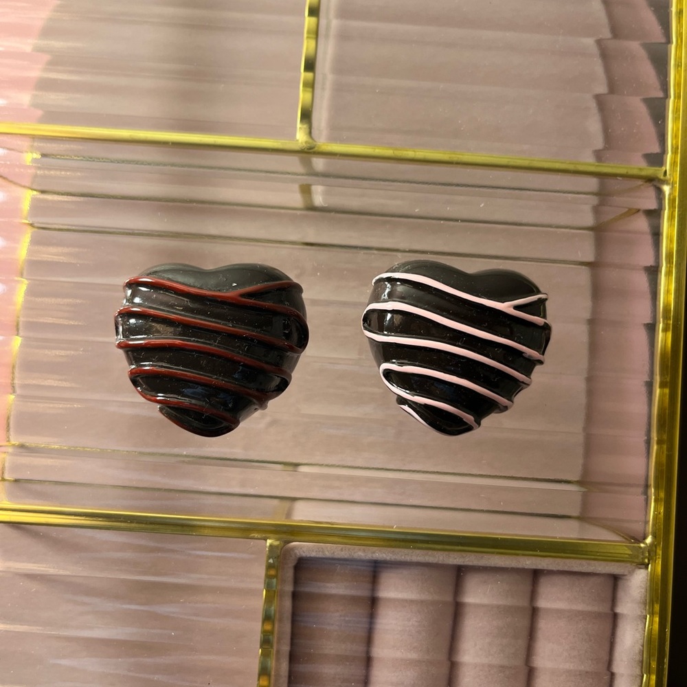 Heart Chocolate Lip Glosses Valentine’s Day Decor